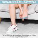 Toe Separators for Women and Men, Gel Toe Spacers for Pedicure and Foot Alignment, Comfortable Foot Care for Bunions and Overlapping Toes