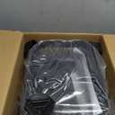 Chimney Cap Chimney Cover,Fireplace Chimney Caps for Outside 9"x13",Chimney Flue Cover Chimney Rain Cap,Roof Rain Guard Chimney Top Protector Cover Chimney Exhaust Vent Cap for Clay Flue Tile Chimney (Black Galvanized Steel)