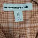 Women's Regular-Fit Long-Sleeve Lightweight Plaid Flannel Shirt, Size S