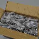 3/8" Cabinet Hinge Satin Nickel,50 Pack (25 Pairs) Self Closing Hinges for Kitchen/Bathroom/Furniture Cabinets & Doors,Decorative Cabinet Hardware Kitchen Cabinet Door Hinges