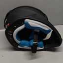 Kids Dirt Bike Helmets Youth Motorcycle Helmet, Kids Motorcycle Full Face Helmet for Off-Road, ATV, UTV, Street Riding with Goggles Gloves, DOT Approved (Medium, BLACK)