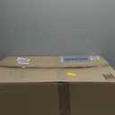 Grunyia 10 Bundles Artificial Fake Flowers, Faux Outdoor Plastic Plants UV Resistant Shrubs Outside Indoor Decorations (White-Eucalyptus)