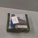 Nestl Olive Green Duvet Cover Queen Size - Soft Double Brushed Queen Duvet Cover Set, 3 Piece, with Button Closure, 1 Duvet Cover 90x90 inches and 2 Pillow Shams