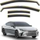 in-Channel Window Rain Guards Fit for Toyota Camry 2025 2026,Rain Guards Visors Vent Visors Window Deflector, Vent Shades Car Accessories -4 pcs