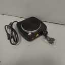 Hot Plate for Candle Making, Black Color Electric Hot Plate for Melting Wax, Chocolate, Candy and More