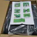 Golf Travel Support Pole,Aluminium Golf Support Rod,Golf Travel Bag Support System to Protect Clubs from Impacts (Black)