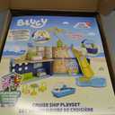 BLUEY Cruise Ship Playset with Slide, 15+ Accessories, 2 Figures