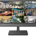 17inch Security Monitor,Supports Wall-Mounted-USB/Full Format Video Playback,CCTV Monitor with AV/HDMI Input/VGA/Headphone Output,Built-in Speaker, Remote Control 