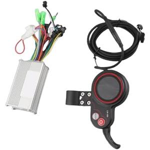 Yosoo Health Gear Electric Scooter Brushless Speed Controller, 48V 250/350W, LCD Display Control Panel with Switch, Color Screen Dual Mode
