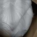 puredown Goose Feathers and Down White Pillows with 100% Cotton Cover, Bed Sleeping Hotel Collection Pillows Set of 2, Standard Size