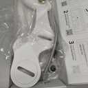 LUXE Bidet NEO 185 - Dual Nozzle, Self-Cleaning, Non-Electric Bidet Attachment for Toilet Seat, Adjustable Water Pressure, Rear & Feminine Wash (Gold)