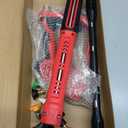 Pressure Washer Gun with 16" Replacement Extension Wand, 6 Nozzle Tips with Nozzle Holder, High Power Washer Spray Gun with M22 Fitting, 1/4" Quick Connect for Foam Cannon Car Wash, 5000 PSI