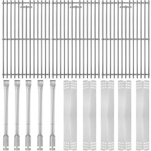 Grill Parts Kit for Kitchen Aid BBQ Grill Replacement Parts 720-0893 720-0893A 720-0893D 720-0893G Grill Grates, Heat Plates & Grill Burner Tubes Replacement Parts for Kitchen Aid Grill Accessories