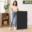 Ndsox 3 Pack Black Foam Board 24"x36", 0.23" Thick Foam Core Poster Board