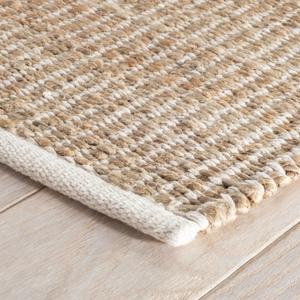 Jute Handwoven Natural Area Rug (5' x 8' Natural Ivory)
Area Rug for Living Room Bedroom Kitchen Hallway Entryway- Rustic Vintage Farmhouse Décor