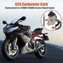 labwork Carburetor Replacement for 139QMB 139QMA Scooter Moped Engine Carb Replacement for GY6 50cc 100cc 20mm Big Bore