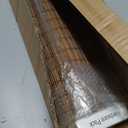 LazBlinds Cordless Bamboo Roman Shades, 34.5x64, Highfield Teak