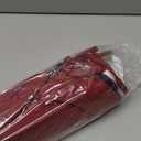 Seat Cushions for Kitchen Chairs Cushions Set of 2 Indoor Dining Room Chair Cushion Replace Office Dorm Home Farmhouse Decor Pad D Shaped Hard Foam Wood Furniture Stool Cushion 17"x16"x2" Burgundy