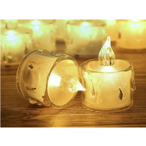 Merry Christmas Table Decor, 8 Sets Christmas Table Centerpiece Decorations, Tea Lights Votive Candles Holders for Xmas, Candle Shade Cover Sleeve for Tabletop Home Room Indoor Office Use
