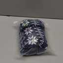 EXPAWLORER Turtleneck Knit Dog Sweater - Dog Clothes Fair Isle Snowflake Design, Warm Puppy Sweater Apparel, British Style Winter Pet Outfit Pullover for Large Dogs Cats, Blue L