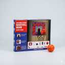 Basketball Hoop Indoor, Mini Basketball Hoop LED with 3 Balls and Scoreboard, Over The Door Basketball Hoop, Basketball Kids Toys Gifts for 3 4 5 6 7 8 9 10 11 12 Year Boys (Red)