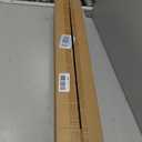 No Drill Cordless Bamboo Roman Shades, Walnut, 28x64