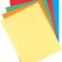 Amazon Basics Twin Pocket File Folders with Fasteners, 25-Pack, Letter, Assorted