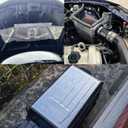 Self-Adhesive Aluminized Fiberglass Cloth Heat Shield Blanket - 12"x24" Aluminum Backed Thermal Reflective Insulation Barrier for High Temp Protection (Automotive Exhaust, Firewall)