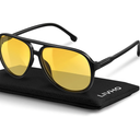 livho Trendy Polarized Aviator Sunglasses Women Men, Retro Sun Glasses for Women Men 2025, Oversized UV Protection Shades