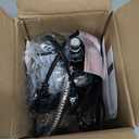 Desk lamp Eye-Caring Table Lamps, 360Rotation Gooseneck Clip on Lamp Reading Light Portable Reading Book Light Clamp Study Desk Lamps for Bedroom and Office Home Lighting (Black)