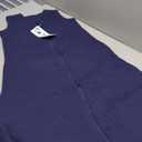 Baby Sleep Sack 6-12 Months 2.5 TOG, Winter Cotton Sleep Sacks Newborn and Infant, Warm Quilted Baby Wearable Blanket, Newborn Sleeping Bag with 2-Way Zipper Blue 1 Pack