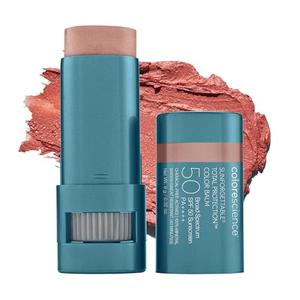 Colorescience Sunforgettable Total Protection Color Balm SPF 50, Mineral, Broad Spectrum, Buildable Lip & Cheek Color, Blush, 0.32 Ounce (Pack of 1)