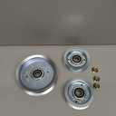 2 Pack GY22172 Idler Pulley John Deere with GY20629 Idler Pulley John Deere Replaces GY22082 Idler Pulley John Deere, GY20110, AUC17621, GY20067 for John Deere D140, D160, LA145, E170 Deck