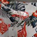 Yoimira Floral Hawaiian Shirt for Men Vintage Vacation Button Down Short Sleeve Mens Beach Shirts for Casual (XXL)