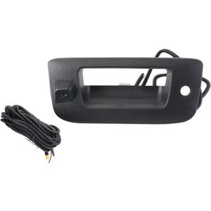 FEIDKS Tailgate Replace Rear View Camera Backup Tailgate Handle Camera Compatible with Chevy Silverado and GMC Sierra 2007-2013,Tailgate Door Handle Replacement Camera(Color: Black)