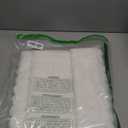 Artoid Mode Ivory Soft Plush Faux Fur Jacquard Table Runner, Holiday Seasonal Kitchen Dining Table Decoration for Home Party Decor 13x72 Inch