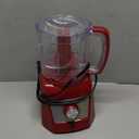 Moss & Stone 3 Cup Mini Food Processor, Strong Vegetable Chopper for Dicing, Chopping, Mincing, & Puree 300 Watts Mini Chopper With 2 Speeds, Perfect Baby Food Processor Red