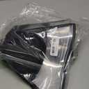 Soft Dog Cone Collar for Dogs After Surgery, Transparent Breathable Pet Recovery Collar for Large Medium Dogs, Adjustable Dog Cone Collar, Elizabethan Collar (M, Black) (M (Neck: 13.8-15.7"))