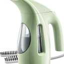 HiLIFE Steamer for Clothes, Portable Handheld Design, 240ml Big Capacity, 700W, Strong Penetrating Steam, Removes Wrinkle, for Home, Office and Travel(ONLY FOR 120V)(Green)