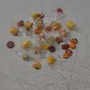 30 Pcs Thanksgiving Mini Resin Figurines Autumn Tiny Farm Pumpkins Scarecrow Miniature to Hide Fall Fairy Garden Accessories for DIY Autumn Harvest Craft Cake Decorations