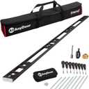 Trend AnyDoor Butt Hinge Template Kit, Adjustable from 2'6" to 9', Quickly and Accurately Rout Square or Radius Hinges in Wooden Doors and Frames, H/JIG/D9