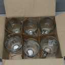 Anchor Hocking Caf Glass Coffee Mugs, 16 oz, Set of 6