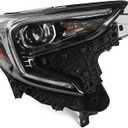 For [Factory HID/Xenon Model] GMC Terrain Headlight Assembly 2018 2019 2020 2021 Right Passenger Side Replacement Headlamp 84815559 GM2503475