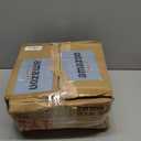 SLAWA Outdoor Post Lights Fixture, Modern Yard Entry Outdoor Column Lights with Aluminum Housing, Patio Pillar Lights Outdoor with Tempered Glass, IP65 Waterproof (9.8"x11", Black)