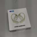 Open Ear Wireless Earbuds Bluetooth Headphones, 50Hrs Playtime Stereo Sound Earphones with IPX7 Waterproof Ear Buds for Fitness/Travel/Workouts (Black)