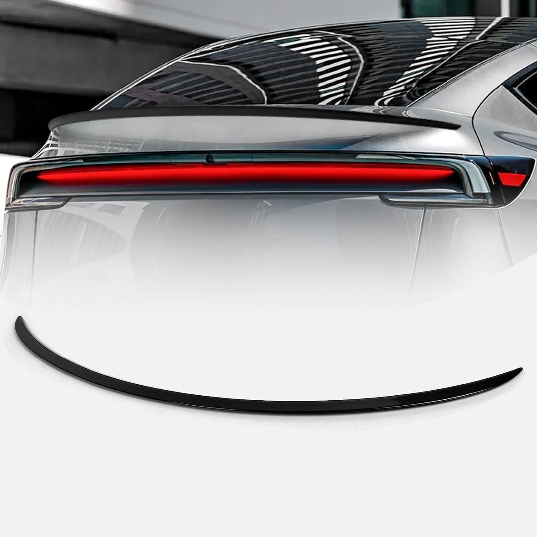 Spoiler Fit for Tesla Model Y Juniper 2025-2026 Spoiler | Gloss Black OEM-Style Rear Wing | Easy Drill-Free Installation | Standard & Performance Models