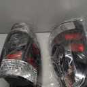 Tail Light Assembly Fit Toyota Tacoma 2005 2006 2007 2008 2009 2010 2011 2012 2013 2014 2015 Rear Black LED Taillight Back Up Lamp Lens Cover Left Driver Right Passenger 8155004150 8156004150