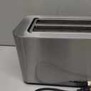 Mueller UltraToast Full Stainless Steel Toaster 4 Slice, Long Extra-Wide Slots for Bagels and Waffles, 6 Browning Levels, LED Display, Cancel/Defrost/Reheat Functions & Removable Tray, Kitchen Gadgets