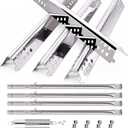 Yiming Grill Replacement Parts for Char-Broil Performance 475 4 Burner 463347017, 463335517, 463342119, 463276517, 463244819 Grill Models, Heat Plates, Burners, Carryover Tubes & Igniters Replacement