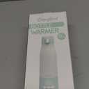 Portable Bottle Warmer for Travel, 3Min Fast Heating Bottle Warmer for Breastmilk & Water, 12 Oz Milk Warmer with Precise Temp Control and 9000mAh Long-Lasting Battery for Travel, Car, Outdoor (Green)